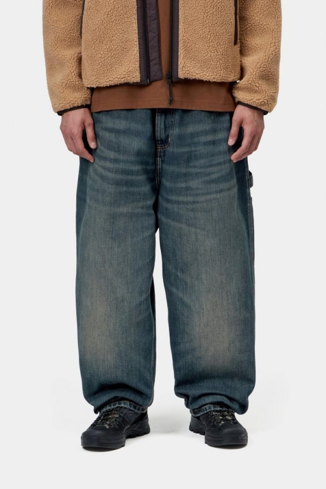 Carhartt OG Single Knee Pant - Blue, Mid worn used Carhartt OG Single Knee Pant - Blue, Mid worn used