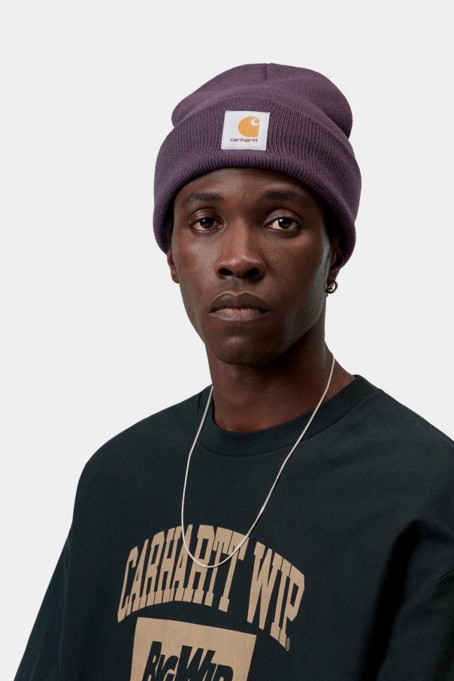 Carhartt Short Watch Hat - Cozy Purple