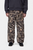 Carhartt Double Knee Pant - Camo Feather Tree, Black, Heavy stone wash Carhartt Double Knee Pant - Camo Feather Tree, Black, Heavy stone wash