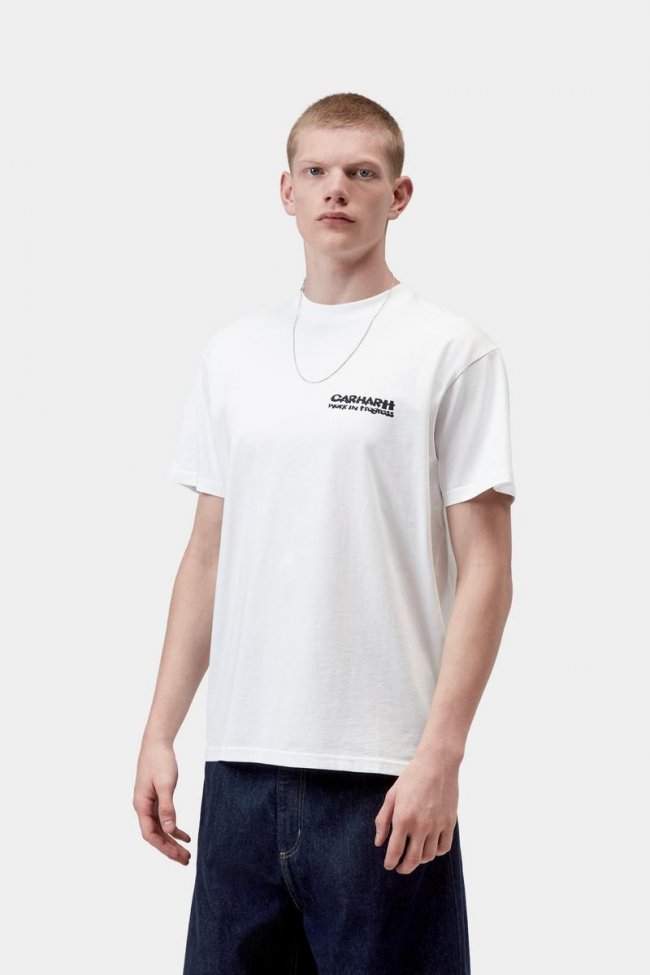 Carhartt S/S Cubist T-Shirt - White