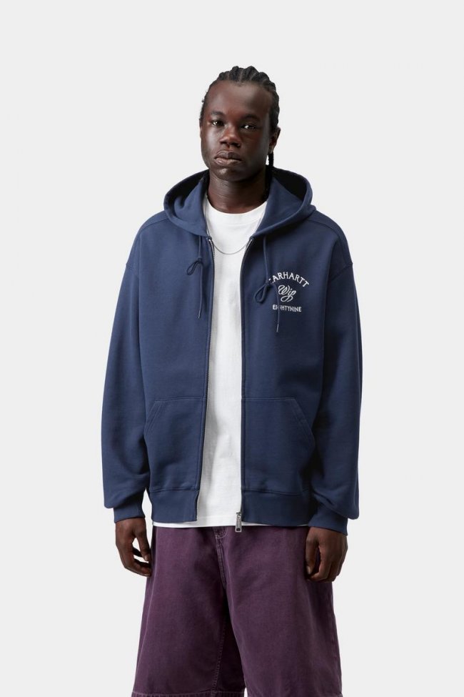 Carhartt Hooded Eightynine Sweat Jacket - Jupiter