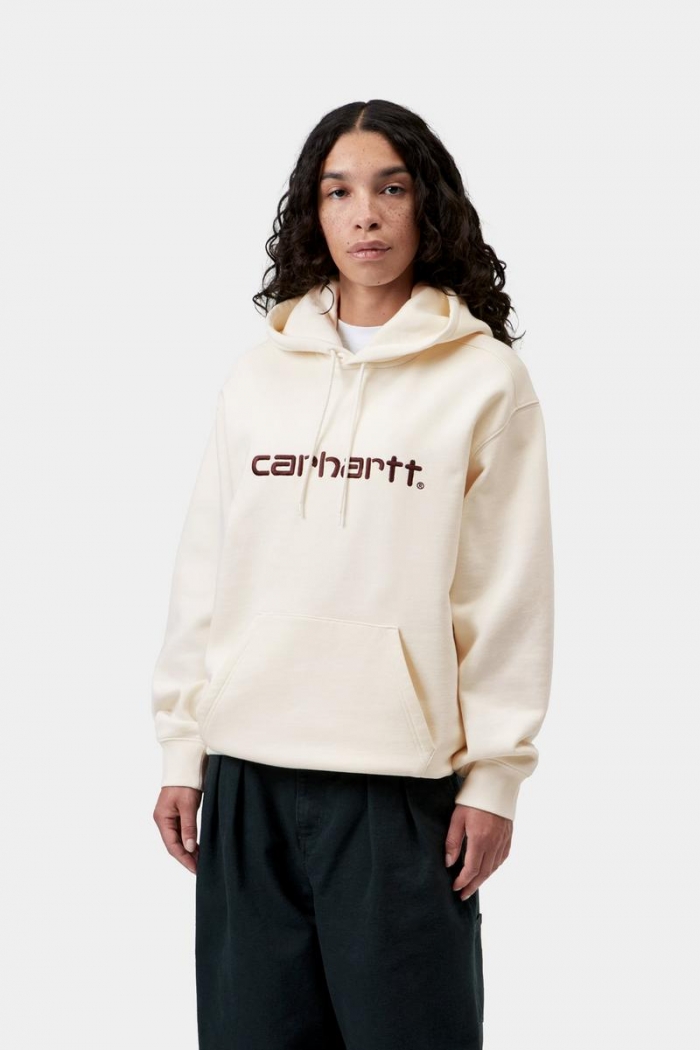 Carhartt Hooded Carhartt Sweatshirt - Wax / Palisander