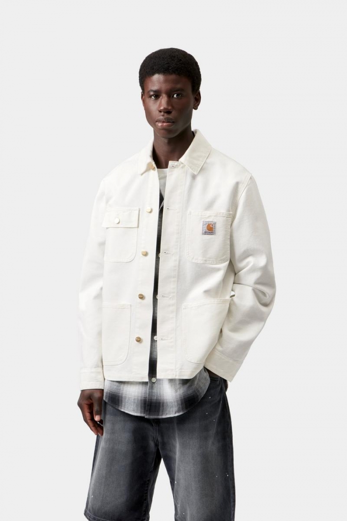 Carhartt Michigan Coat (Summer) - Wax / Wax, Rinsed