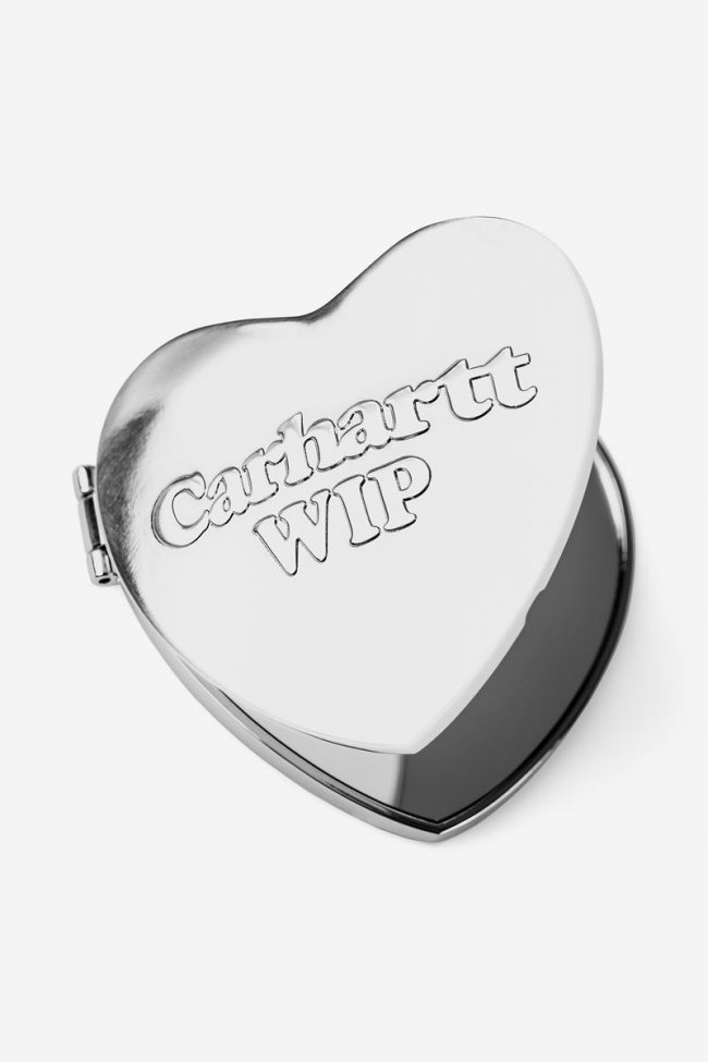 Carhartt Heart Pocket Mirror - Silver