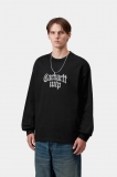 Carhartt L/S Blackletter T-Shirt - Black Carhartt L/S Blackletter T-Shirt - Black