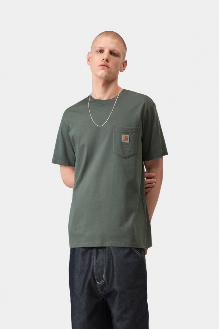 Carhartt S/S Pocket T-Shirt - Velvet Green