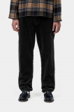 Carhartt Newel Pant - Black, Rinsed