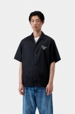 Carhartt S/S Travon Shirt - Black / Wax