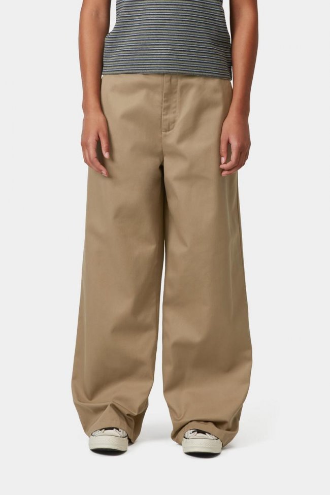 Carhartt Omak Pant - Leather, Rinsed