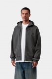 Carhartt Hooded Nelson Jacket - Black, Garment dyed Carhartt Hooded Nelson Jacket - Black, Garment dyed