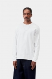Carhartt L/S Base T-Shirt - White / Black Carhartt L/S Base T-Shirt - White / Black