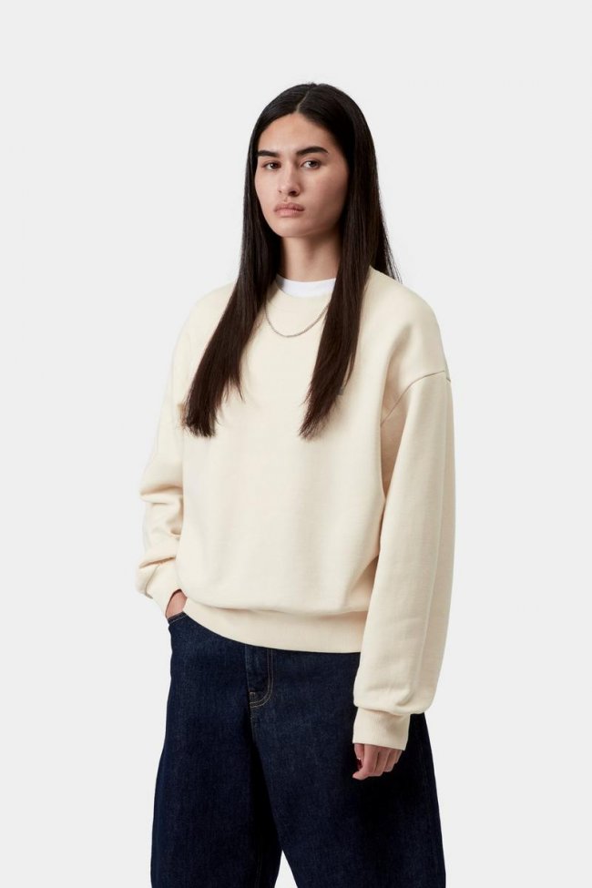 Carhartt Casey Sweatshirt - Natural / Silver