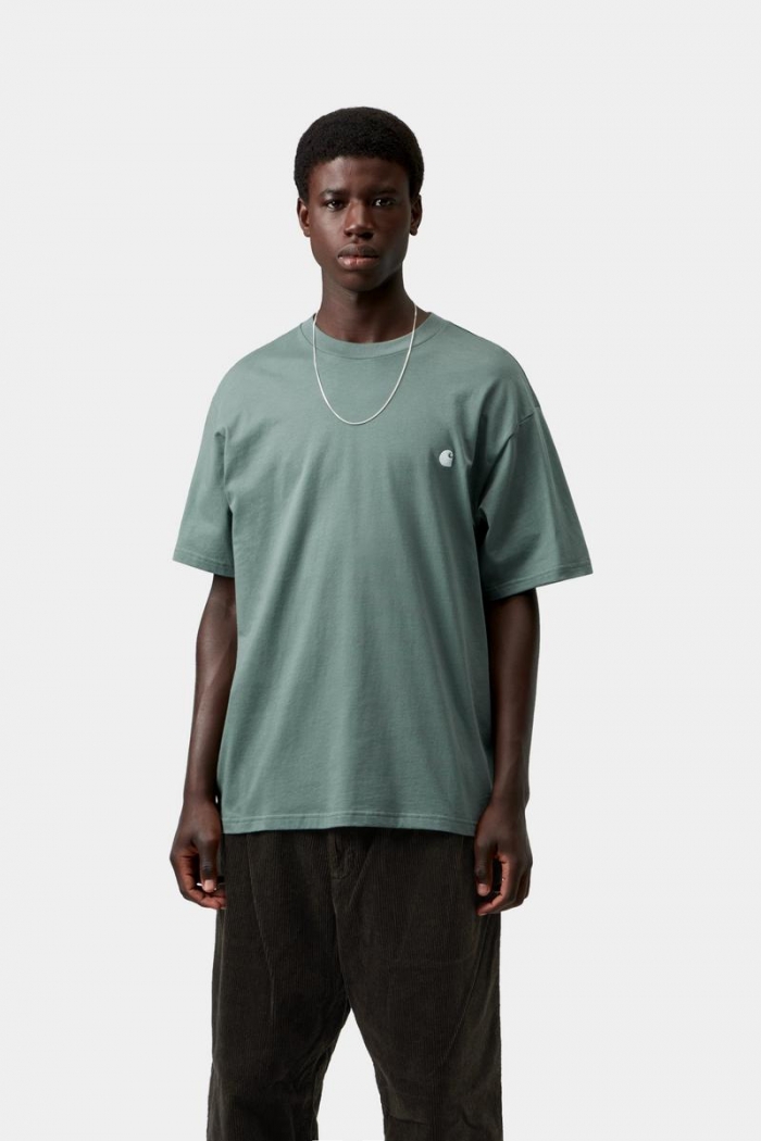 Carhartt S/S Madison T-Shirt - Shady Green / White