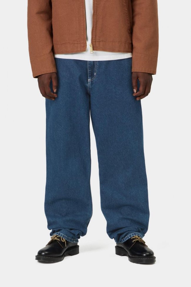 Carhartt Simple Pant - Blue, Stone washed