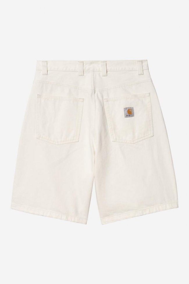 Carhartt Brandon Short - White, Rinsed