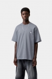 Carhartt S/S Madison T-Shirt - Shady Blue / White Carhartt S/S Madison T-Shirt - Shady Blue / White