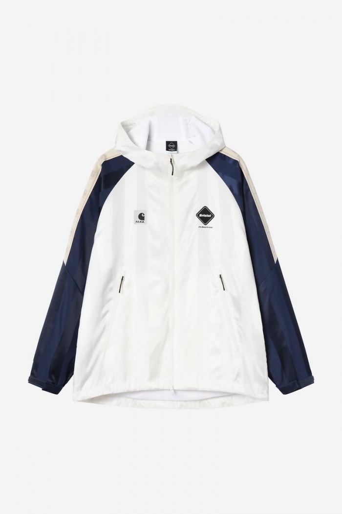 Carhartt F.C.Real Bristol x Carhartt WIP Warm Up Jacket - White