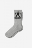 Carhartt Bricky Man Socks - Grey Heather / Black