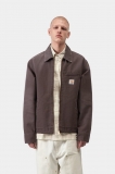 Carhartt Detroit Jacket - Shale / Shale, Stone canvas