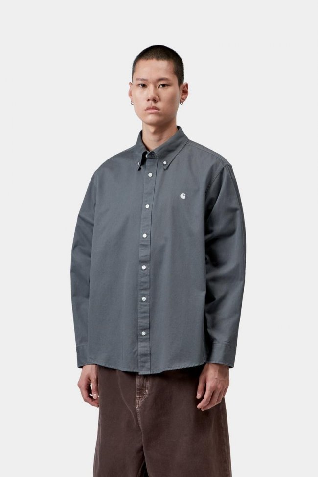Carhartt L/S OG Madison Shirt - Styx
