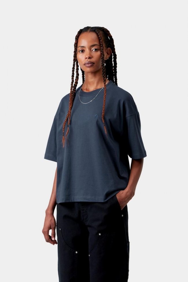 Carhartt S/S Chester T-Shirt - Blue