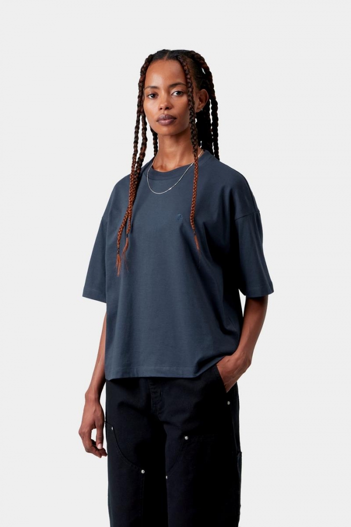 Carhartt S/S Chester T-Shirt - Blue