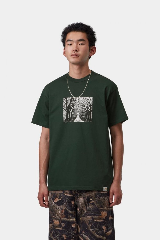 Carhartt S/S Avenue T-Shirt - Dark Scarab Carhartt S/S Avenue T-Shirt - Dark Scarab