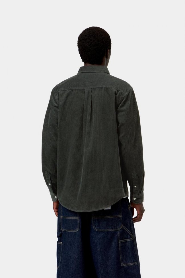 Carhartt L/S Madison Cord Shirt - Raven