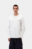 Carhartt L/S American Script T-Shirt - White Carhartt L/S American Script T-Shirt - White