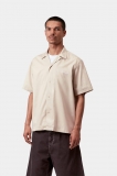 Carhartt S/S Delray Shirt - Stone / White Carhartt S/S Delray Shirt - Stone / White