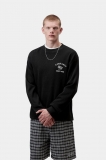 Carhartt L/S Eightynine Waffle T-Shirt - Black / White Carhartt L/S Eightynine Waffle T-Shirt - Black / White