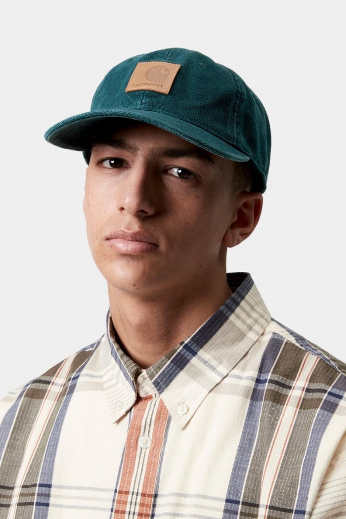 Carhartt Canvas Cap - Deep Lagoon / Malachite
