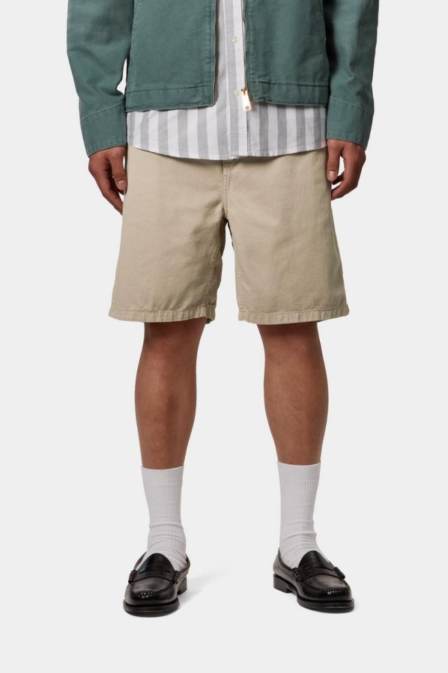 Carhartt Flint Short - Wall, Garment dyed