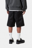 Carhartt Simple Short - Black, Rinsed Carhartt Simple Short - Black, Rinsed