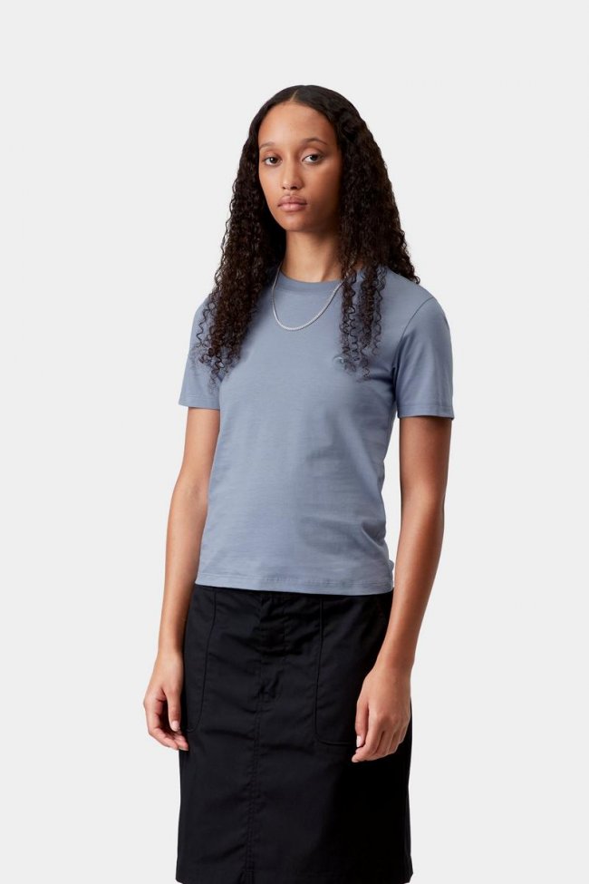 Carhartt S/S Luca T-Shirt - Gentle Blue
