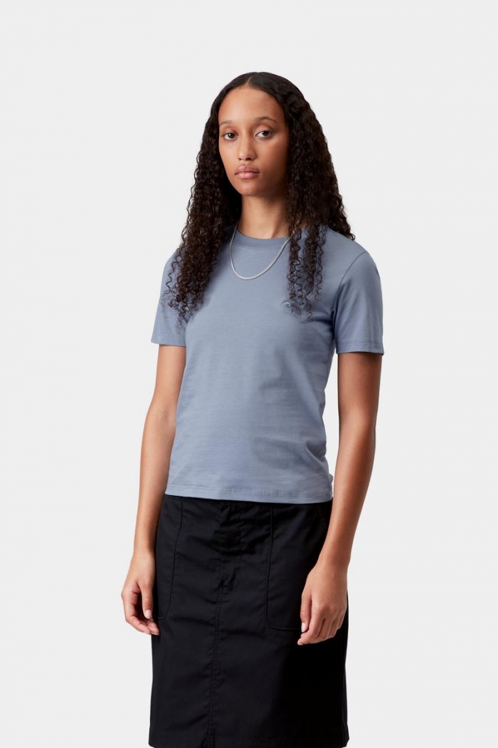 Carhartt S/S Luca T-Shirt - Gentle Blue