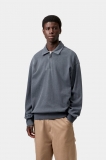 Carhartt Harper Polo - Carbon, Garment dyed