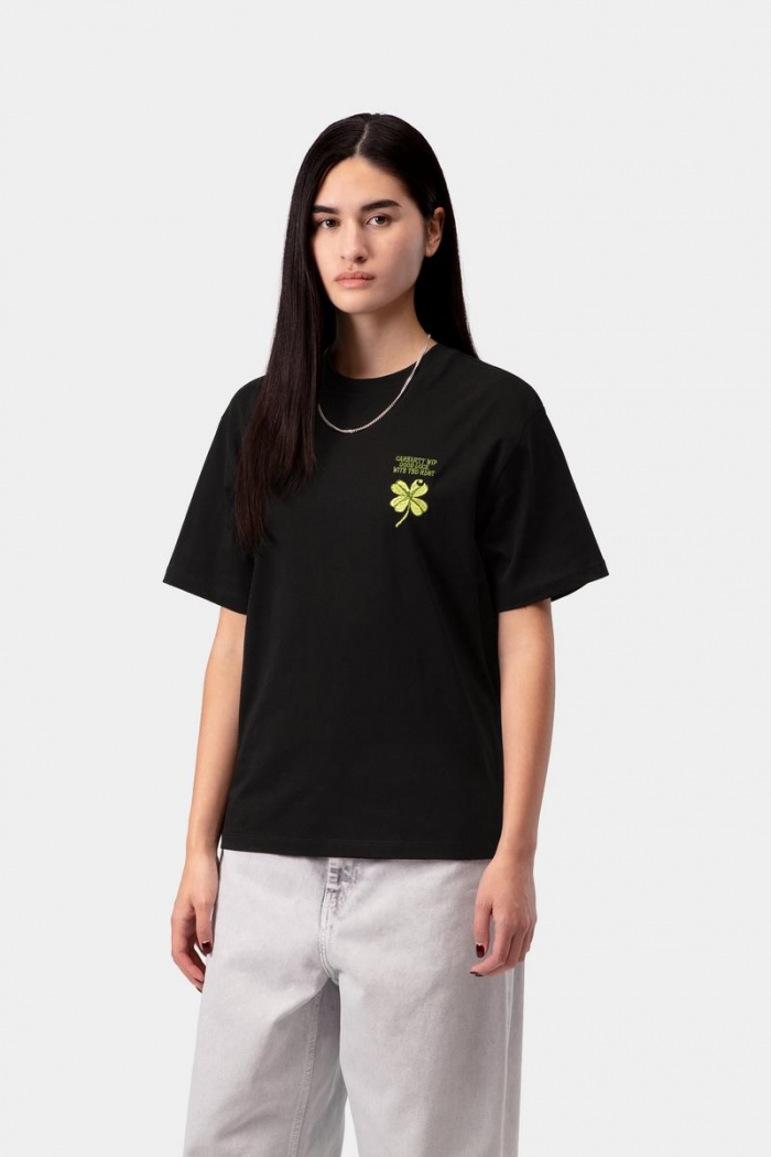 Carhartt S/S Clover T-Shirt - Black