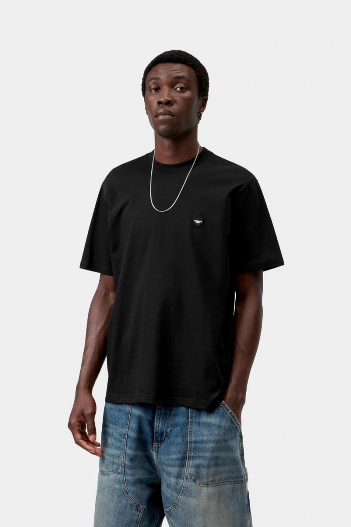 Carhartt S/S Small Heart T-Shirt - Black / Black