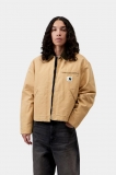 Carhartt OG Detroit Jacket - WIP Dusty H / Tobacco, Stone canvas Carhartt OG Detroit Jacket - WIP Dusty H / Tobacco, Stone canvas