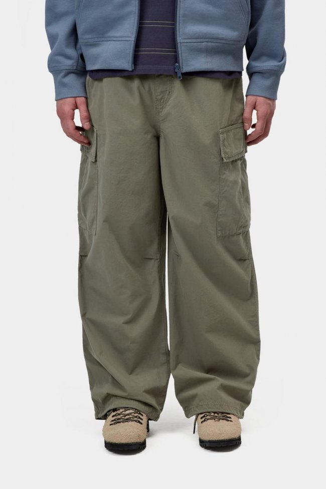 Carhartt Mandler Cargo Pant - Leaf, Garment dyed