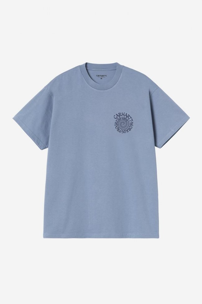 Carhartt S/S Spirals T-Shirt - Gentle Blue