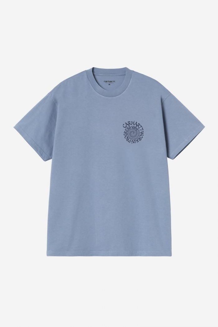 Carhartt S/S Spirals T-Shirt - Gentle Blue