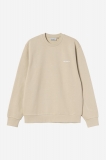 Carhartt Script Embroidery Sweatshirt - Barchan / White Carhartt Script Embroidery Sweatshirt - Barchan / White