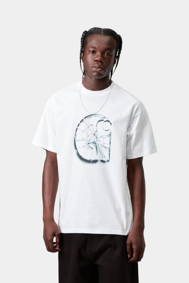Carhartt S/S Shattered T-Shirt - White
