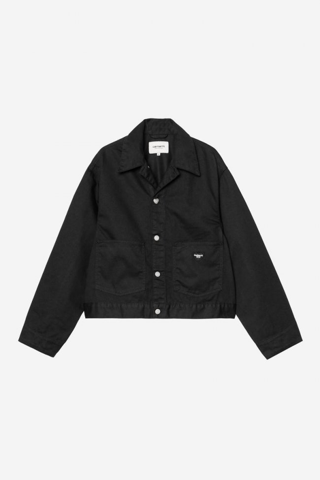Carhartt Drewe Jacket - Black, Rinsed Carhartt Drewe Jacket - Black, Rinsed
