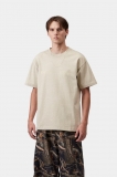 Carhartt S/S Boxed T-Shirt - Fleur De Sel, Garment dyed Carhartt S/S Boxed T-Shirt - Fleur De Sel, Garment dyed