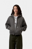 Carhartt Hooded Hoggard Jacket - Black, Garment dyed Carhartt Hooded Hoggard Jacket - Black, Garment dyed