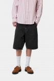 Carhartt Single Knee Short - Black, Stone washed Carhartt Single Knee Short - Black, Stone washed