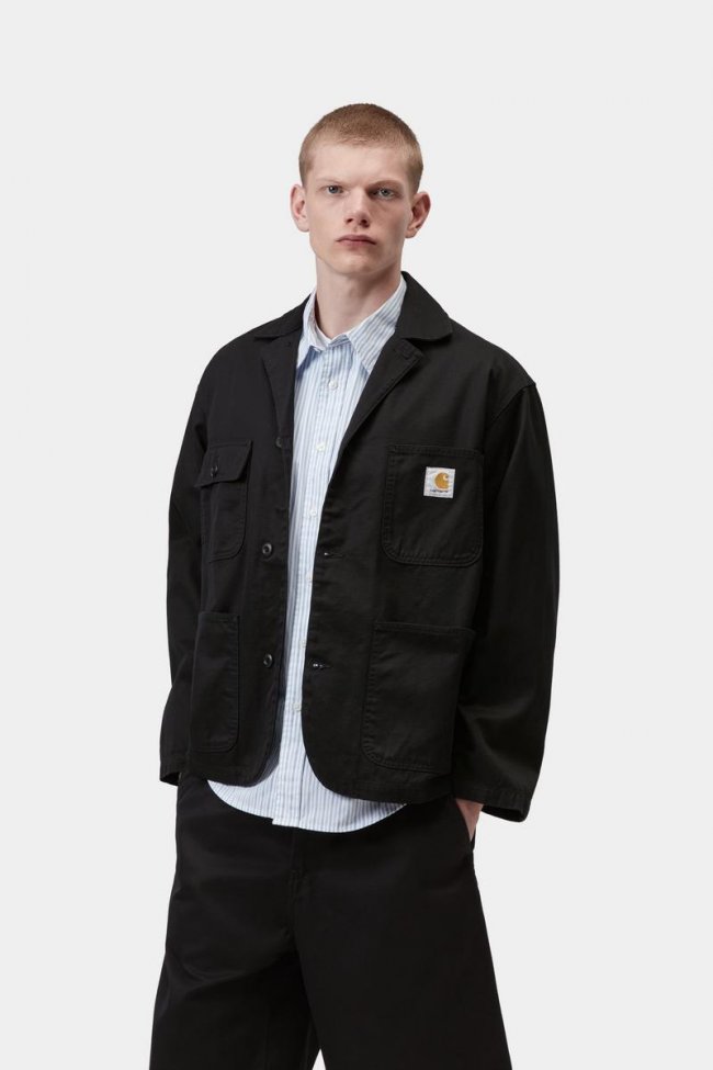 Carhartt Brader Blazer - Black, Rinsed
